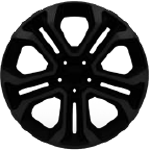 Ζάντες αλουμινίου 18” με μαύρο γυαλιστερό φινίρισμα